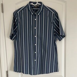 ASOS: Men's Blue Striped Shirt